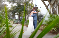 Rosemary Beach Town Hall Wedding | Chris & Carol Anne